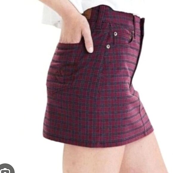 American eagle plaid skirt sz 10 - Picture 1 of 9